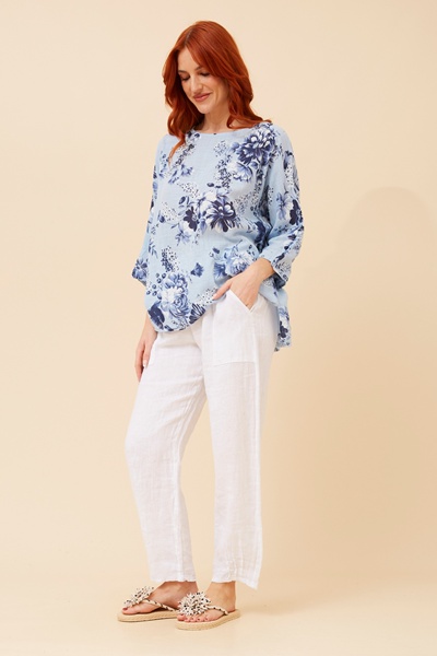 CATERINA FLORAL TOP