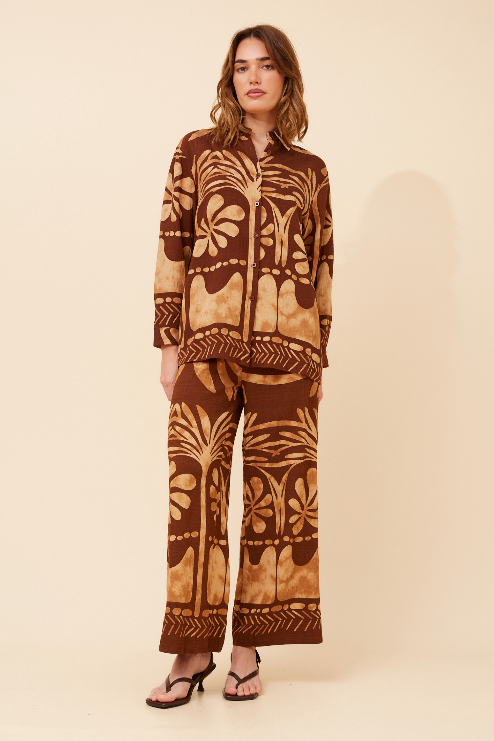 CELINE ABSTRACT TWO-PIECE SET