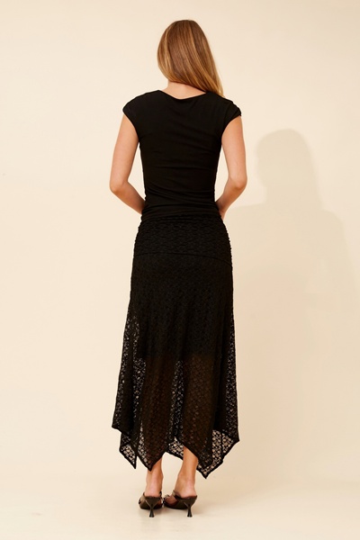 CERESE LACE MIDI SKIRT