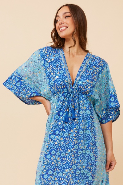 CHANDRA FLORAL MAXI DRESS