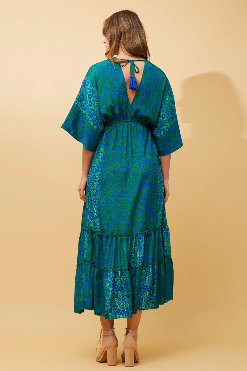 Chandra satin maxi dress, Buy Online