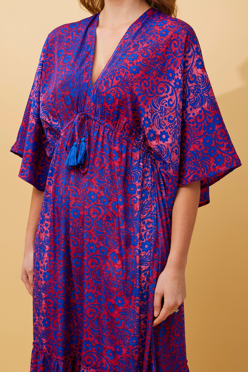 Chandra satin maxi dress & Buy Online & Femme Connection