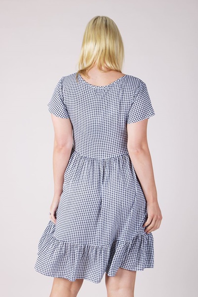 check babydoll dress