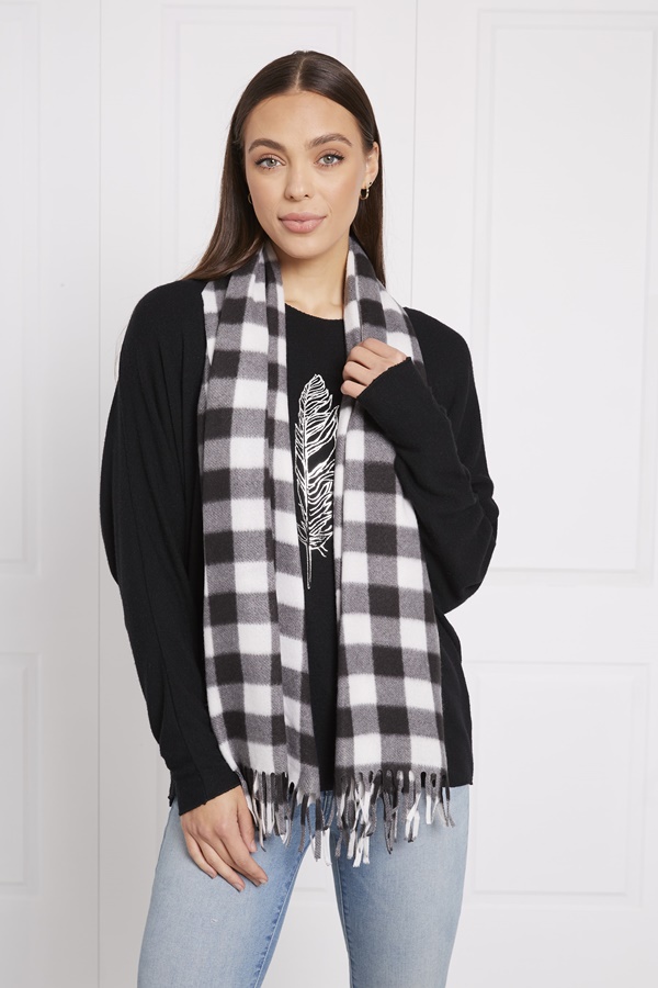 CHECK SCARF CHECK SCARF