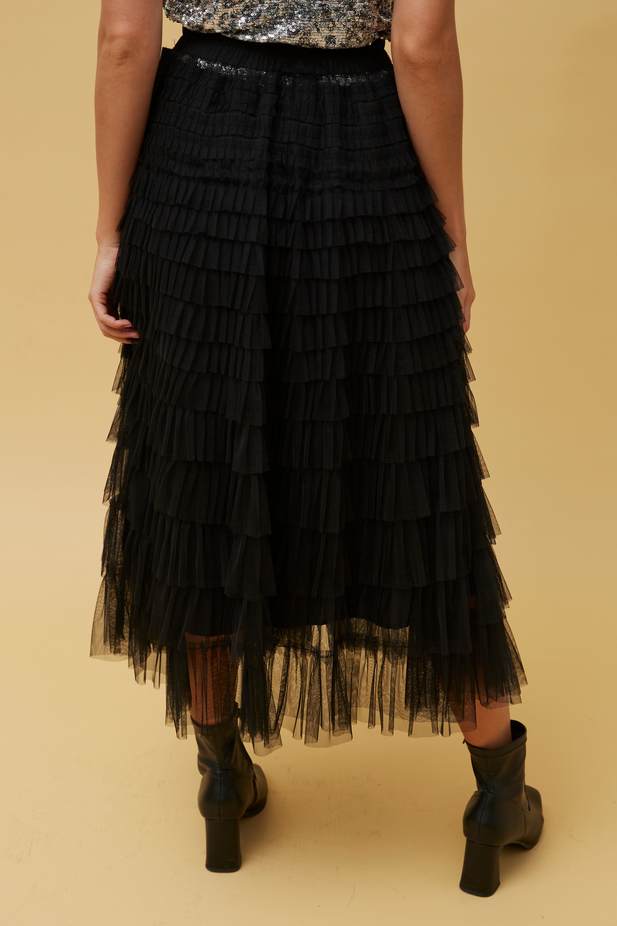 CHICAGO TULLE TIERED SKIRT