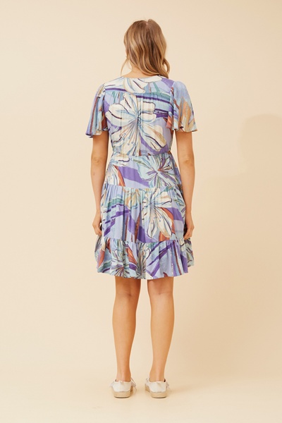 CHLOE ABSTRACT PRINT DRESS