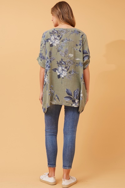 CIA FLORAL TUNIC TOP