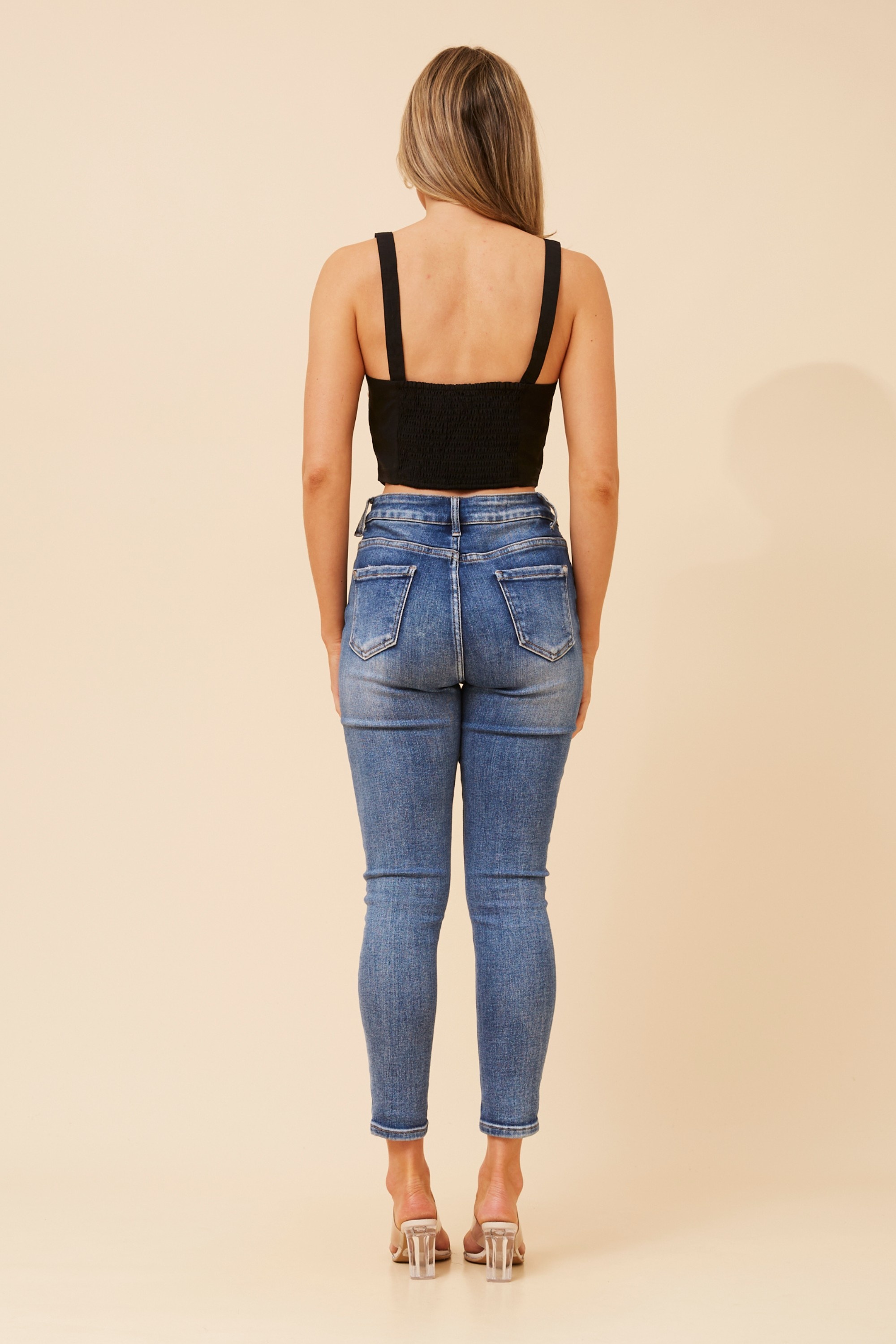 CIMONE CORNELLI DETAIL CROP TOP