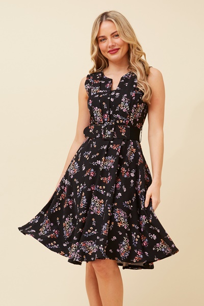 CITY CHIC FLORAL DRESS