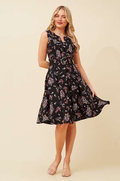 CITY CHIC FLORAL DRESS