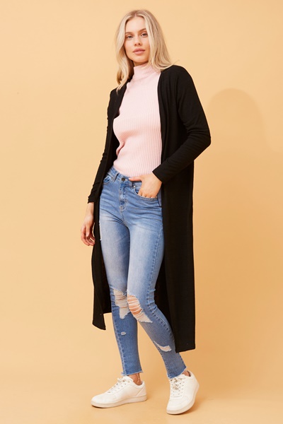 CLAIRE LONGLINE CARDIGAN