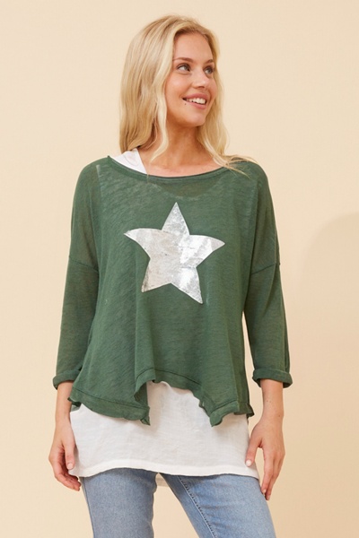 CLARITY DOUBLE LAYER TOP