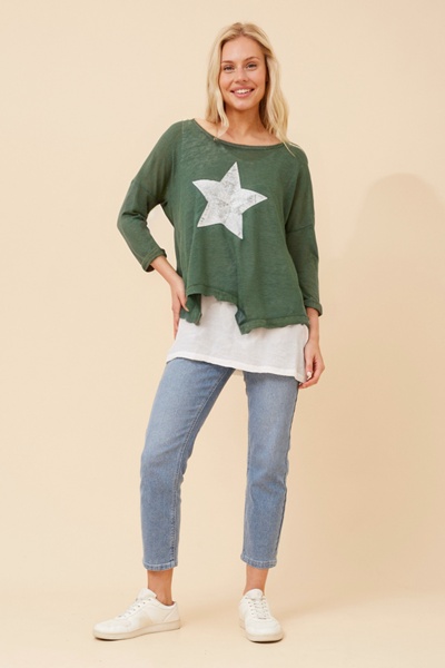 CLARITY DOUBLE LAYER TOP
