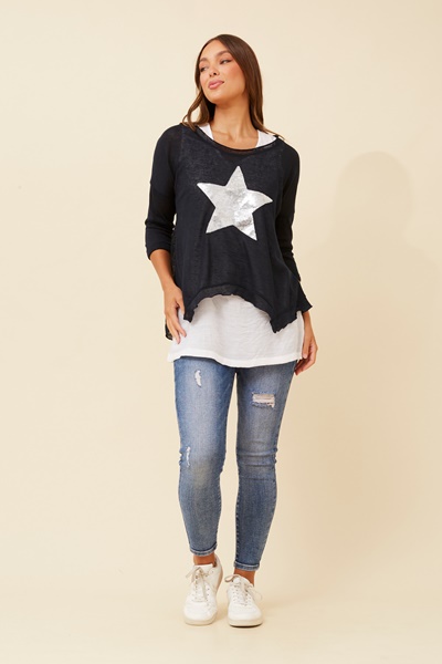 CLARITY DOUBLE LAYER TOP