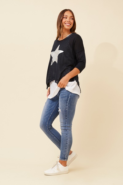 CLARITY DOUBLE LAYER TOP
