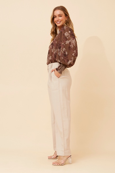 CLASSIC FLORAL BLOUSE