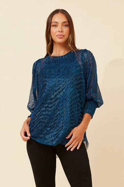 CLASSIC SHIMMER BLOUSE