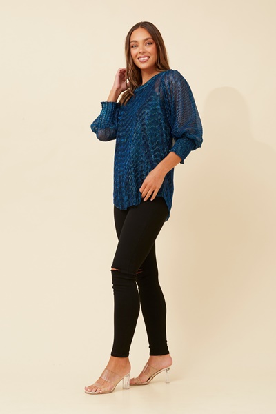 CLASSIC SHIMMER BLOUSE