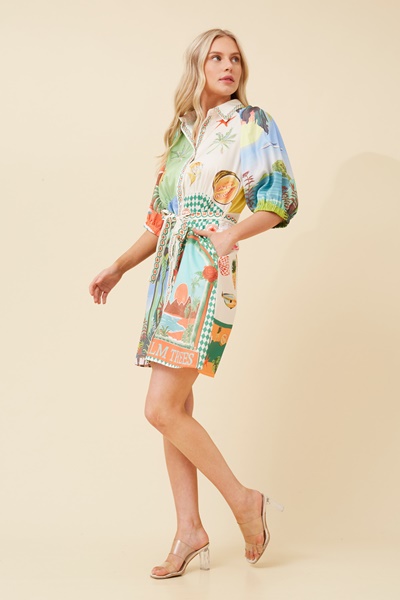 CLEMENT WANDERLUST SHIRT DRESS