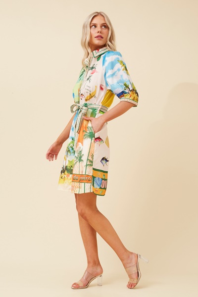 CLEMENT WANDERLUST SHORT DRESS