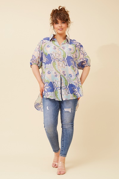 CLEMENTINE FLORAL TOP