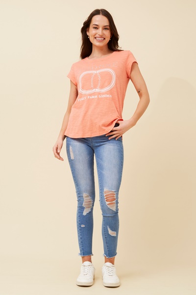 COCO DIAMANTE GRAPHIC TEE