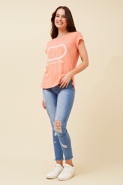 COCO DIAMANTE GRAPHIC TEE