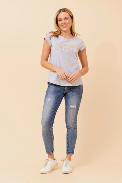 COCO EMBELLISHED T-SHIRT
