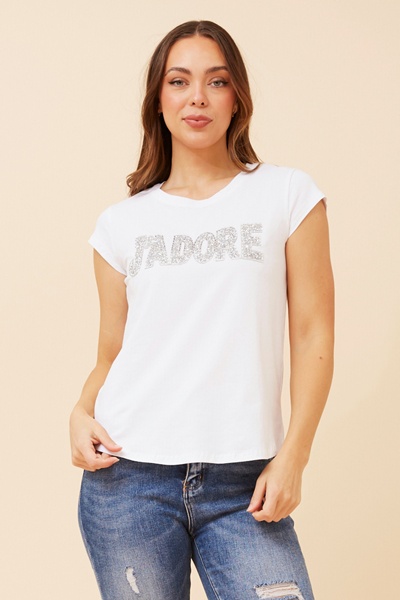 COCO EMBELLISHED T-SHIRT