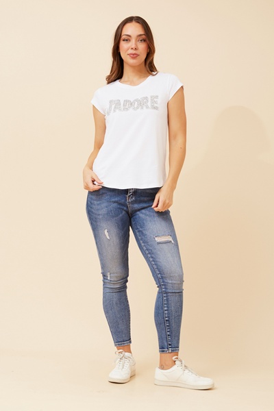 COCO EMBELLISHED T-SHIRT