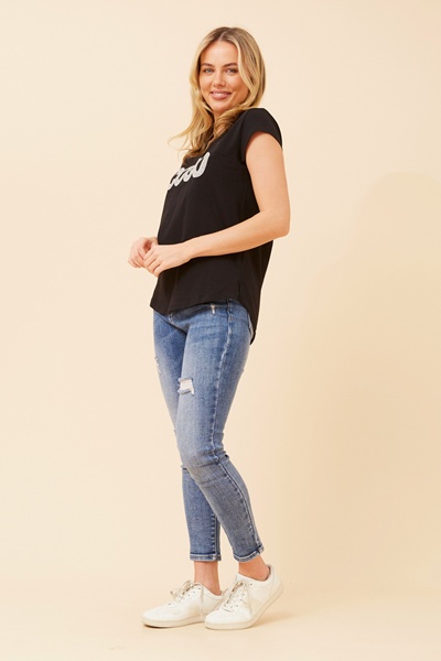COCO EMBELLISHED T-SHIRT