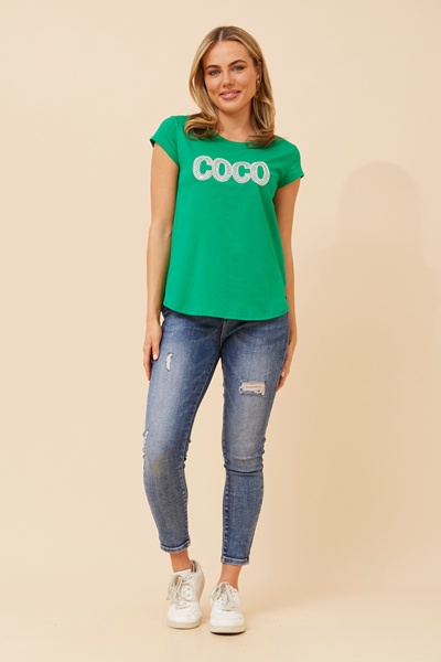 COCO EMBELLISHED T-SHIRT