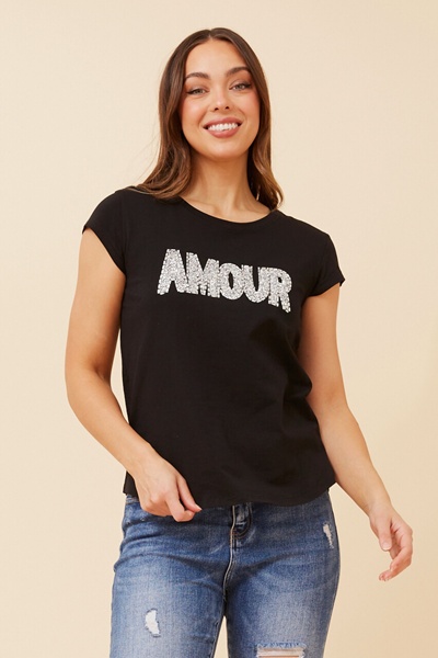 COCO EMBELLISHED T-SHIRT
