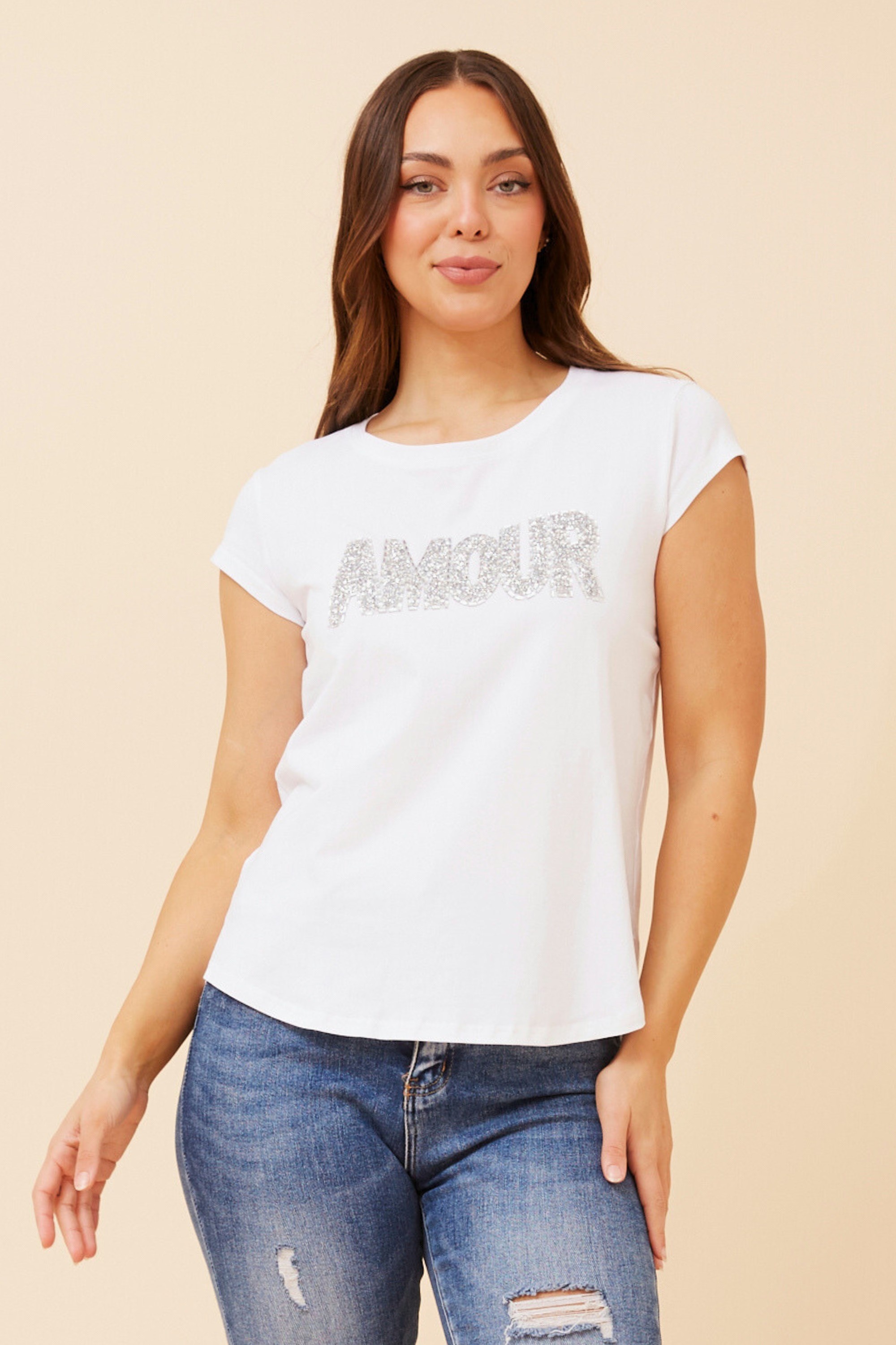 COCO EMBELLISHED T-SHIRT