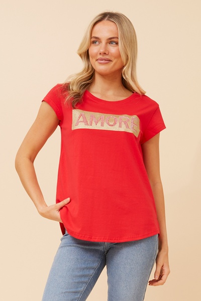 COCO EMBELLISHED T-SHIRT