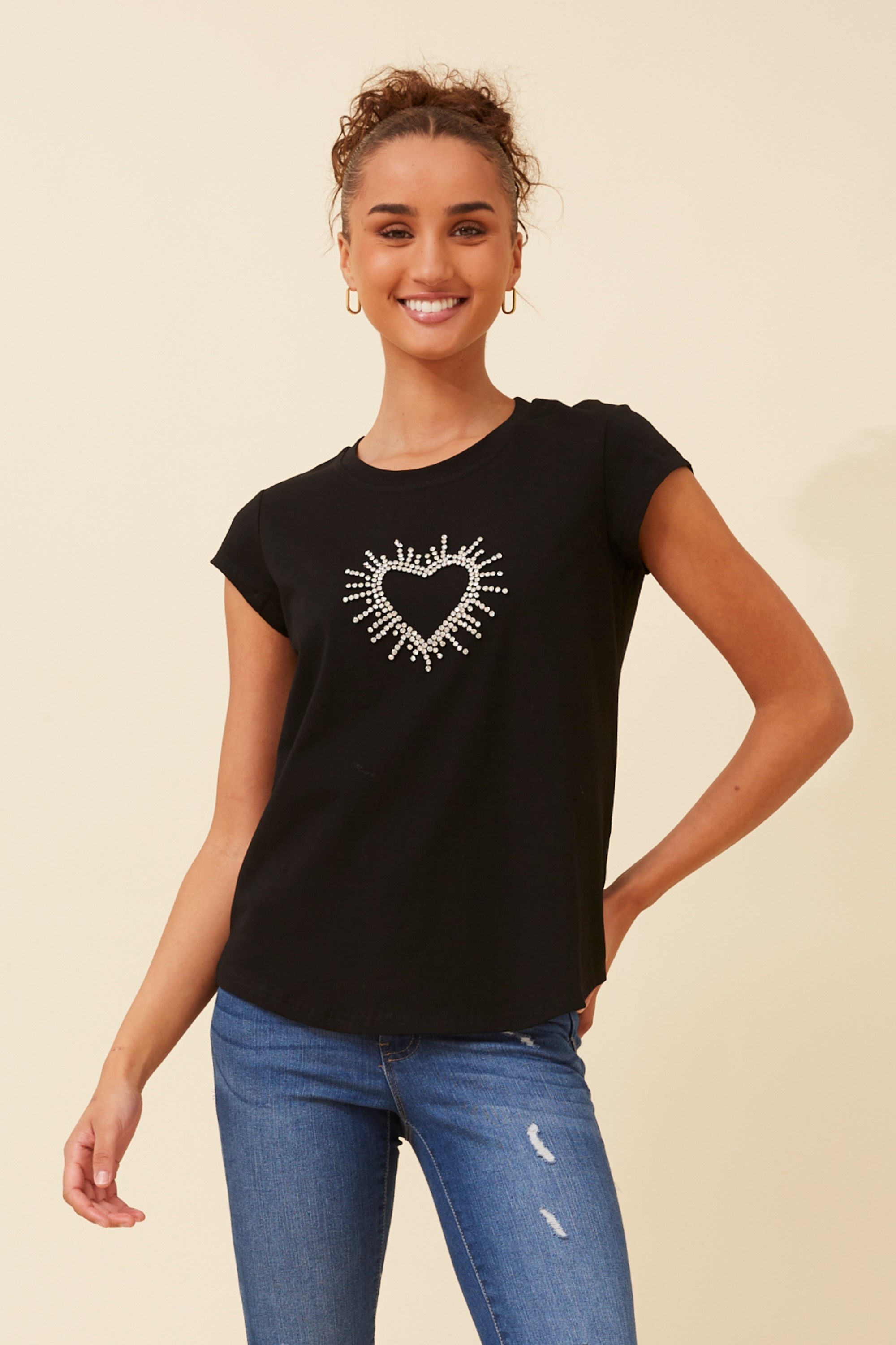 COCO EMBELLISHED TEE