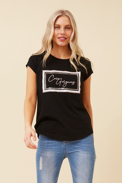 COCO EMBELLISHED TEE