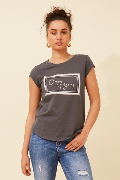 COCO EMBELLISHED TEE
