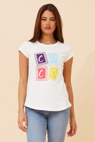 COCO GRAPHIC PRINT T-SHIRT