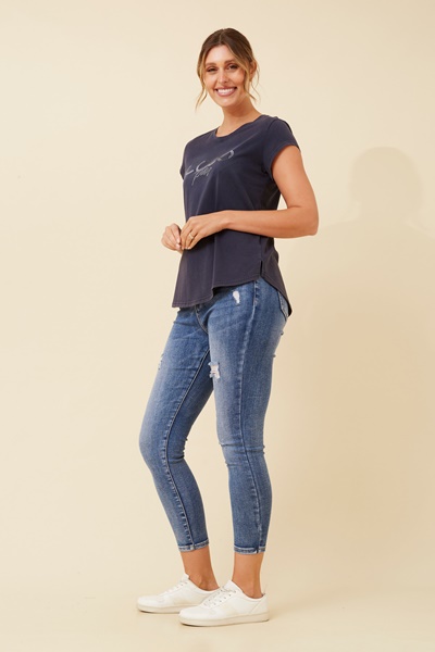 COCO STUDDED TEE
