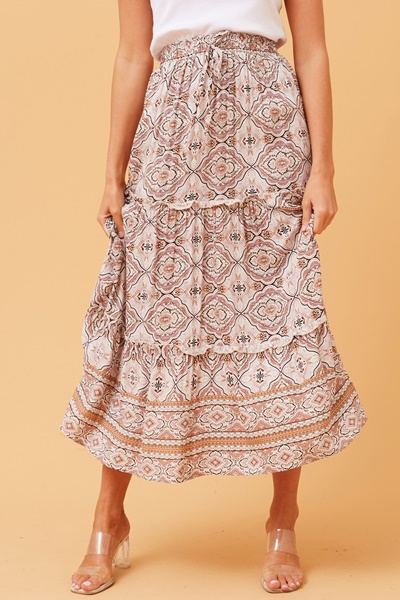 CODY BOHO MAXI SKIRT