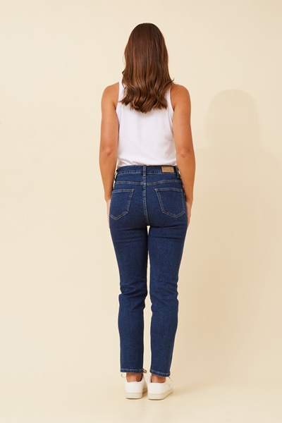 COEUR EMBELLISHED DENIM PANTS