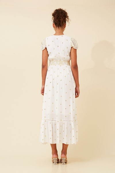 CORINNE SEQUIN MAXI DRESS