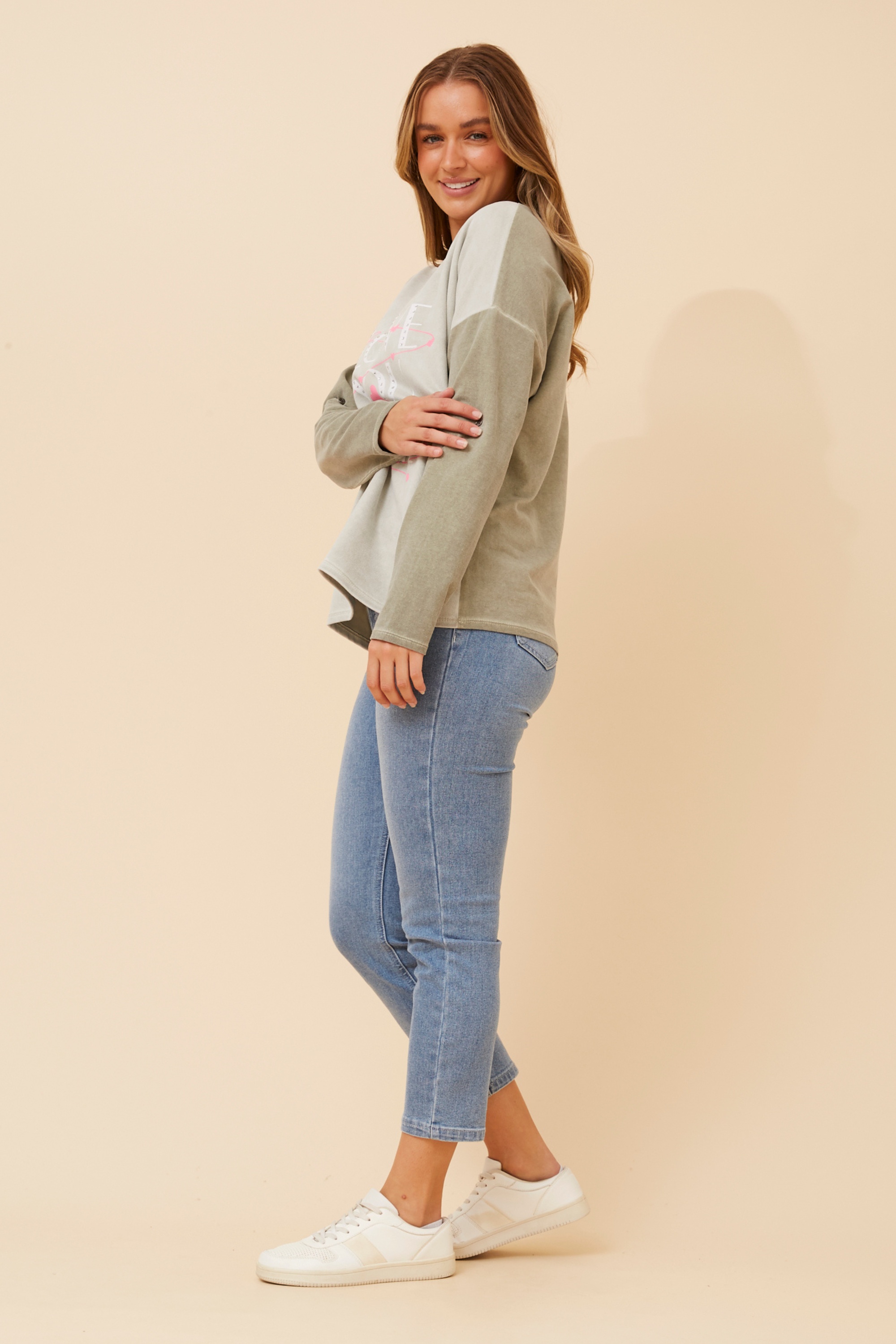 COSETTA FAUX SUEDE JUMPER