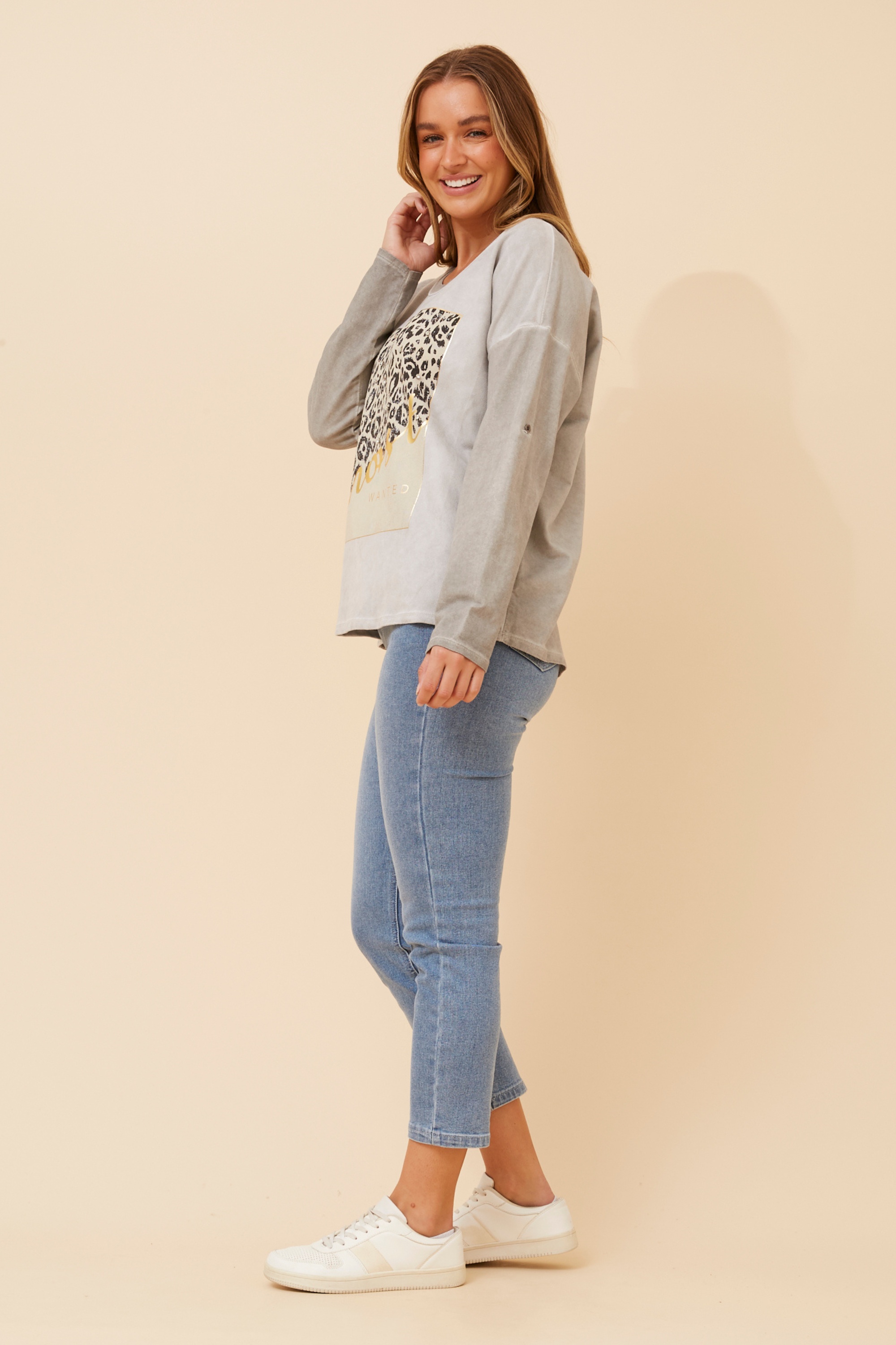 COSETTA FAUX SUEDE JUMPER