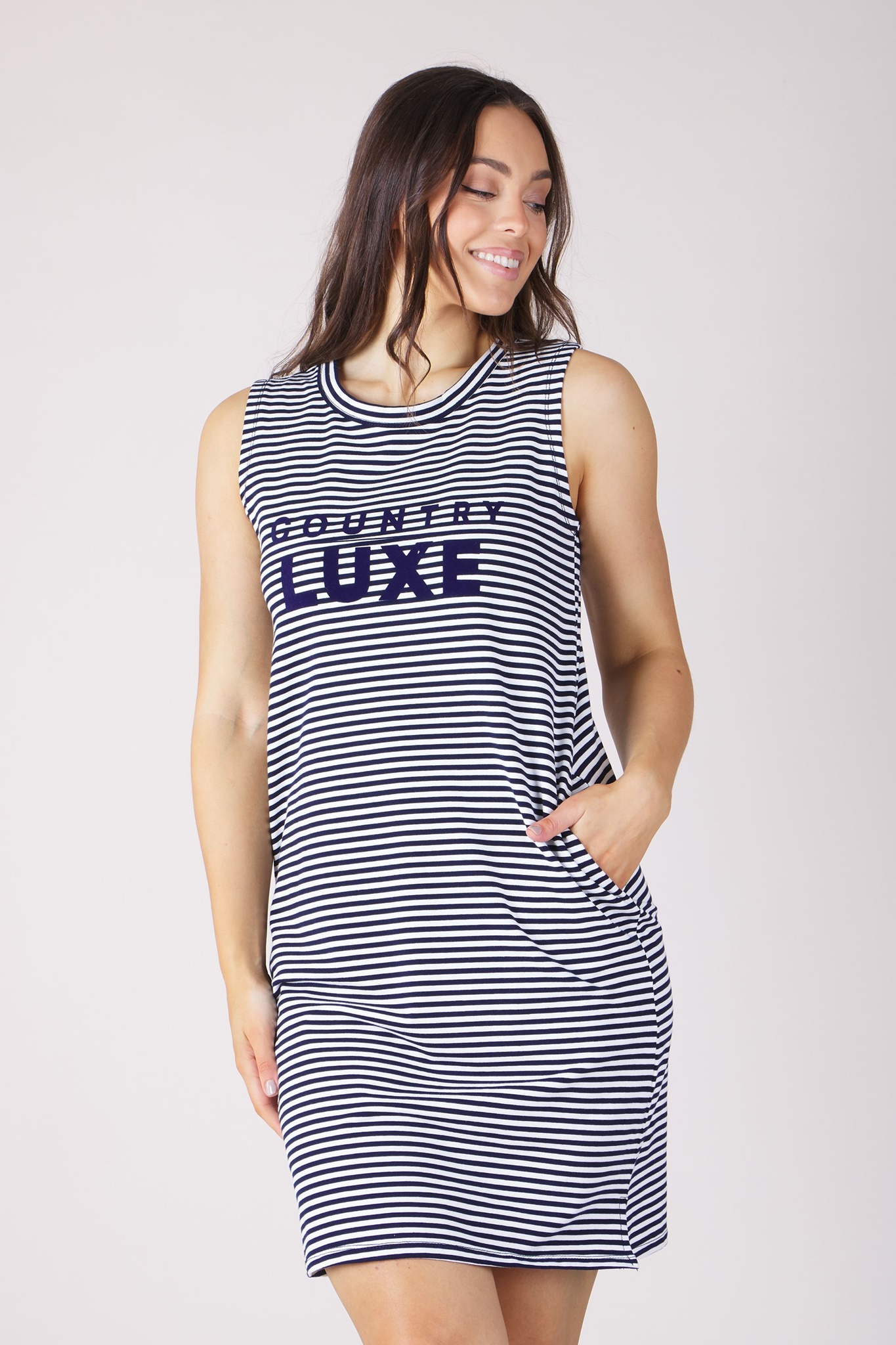 COUNTRY LUXE TSHIRT DRESS