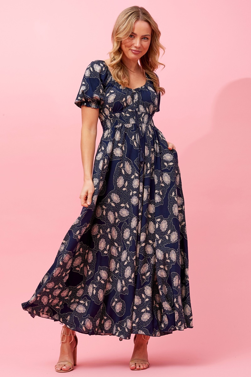 Daisy boho maxi dress & Buy Online & Femme Connection