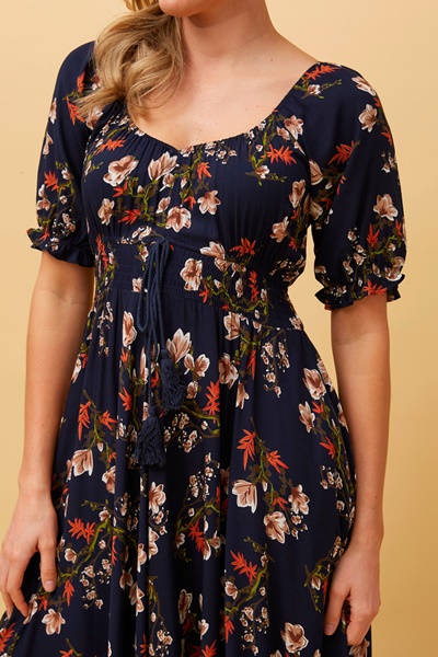 DAISY FLORAL MAXI DRESS