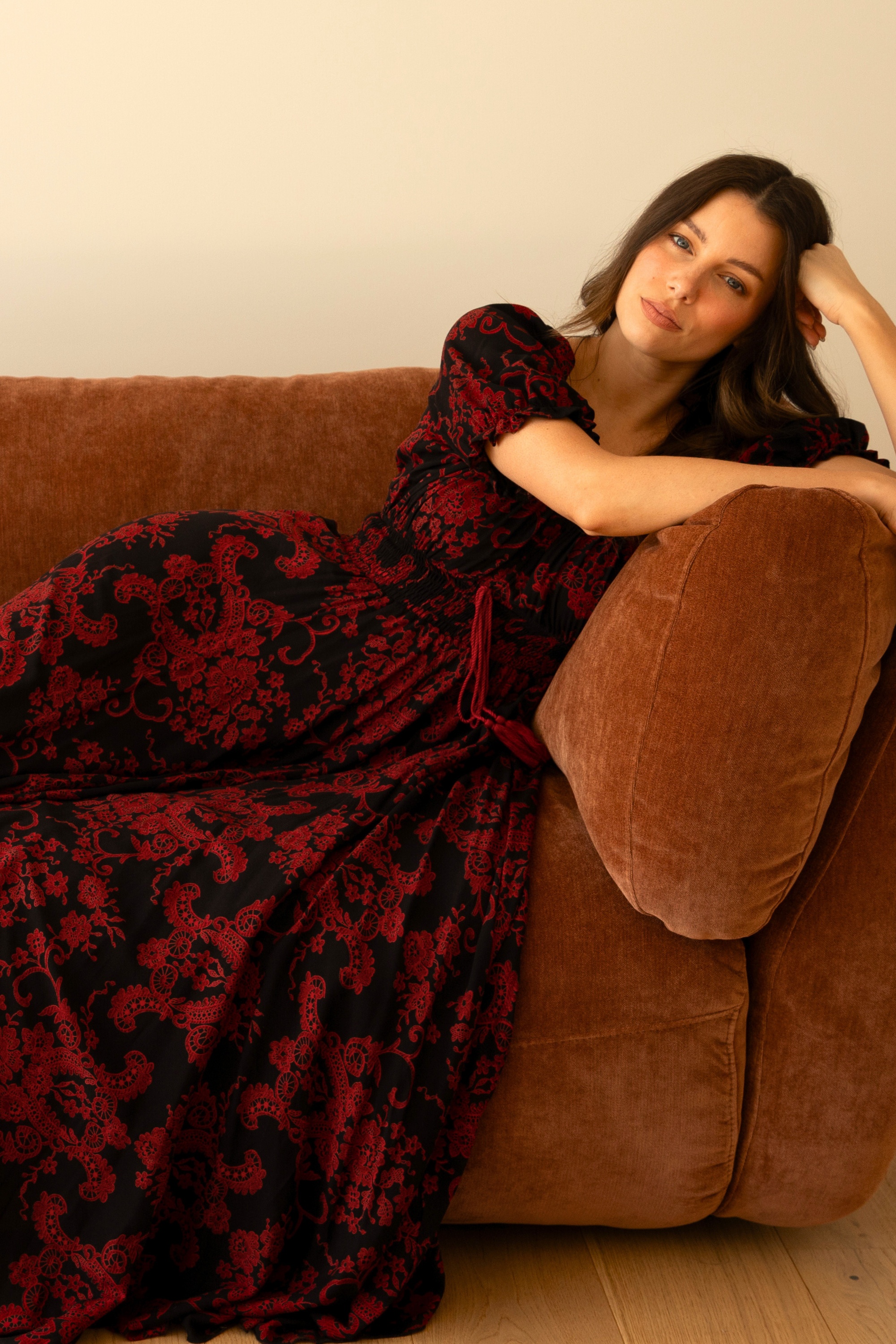 DAISY FLORAL MAXI DRESS