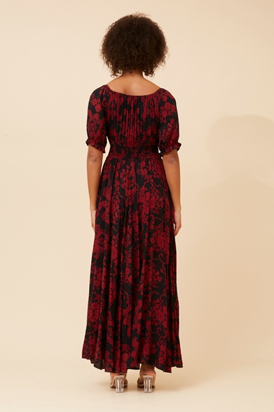 DAISY FLORAL MAXI DRESS